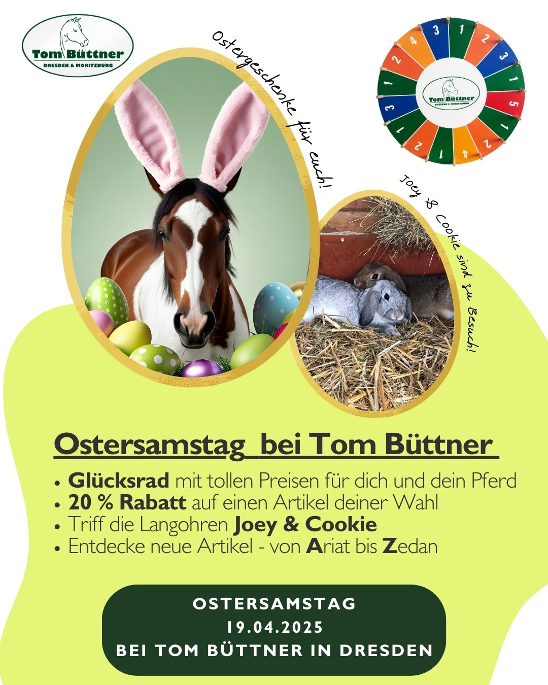 Ostern bei Tom Büttner