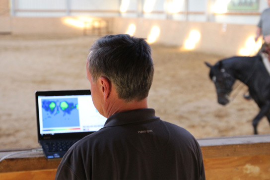 PC-Satteldruckmessung